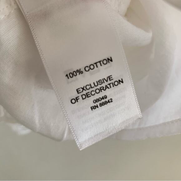 Catherines White Tasseled Floral Embroidered Top - Picture 6 of 11